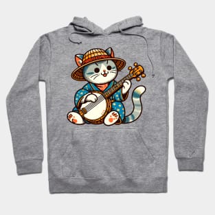 Banjo cat Hoodie